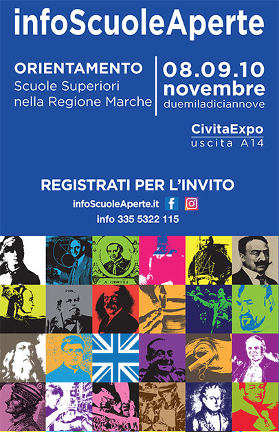 SCUOLE APERTE 6x3 2019 x Infoscuole Aperte